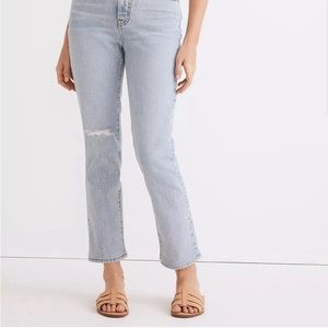 Madewell the perfect vintage crop jeans